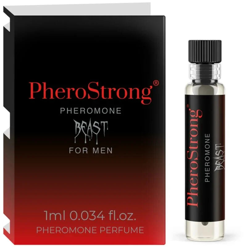 PHEROSTRONG - PERFUME CON FEROMONAS BEAST PARA HOMBRE 1 ML - Nuvica