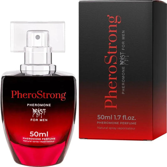 PHEROSTRONG - PERFUME CON FEROMONAS BEAST PARA HOMBRE 50 ML - Nuvica