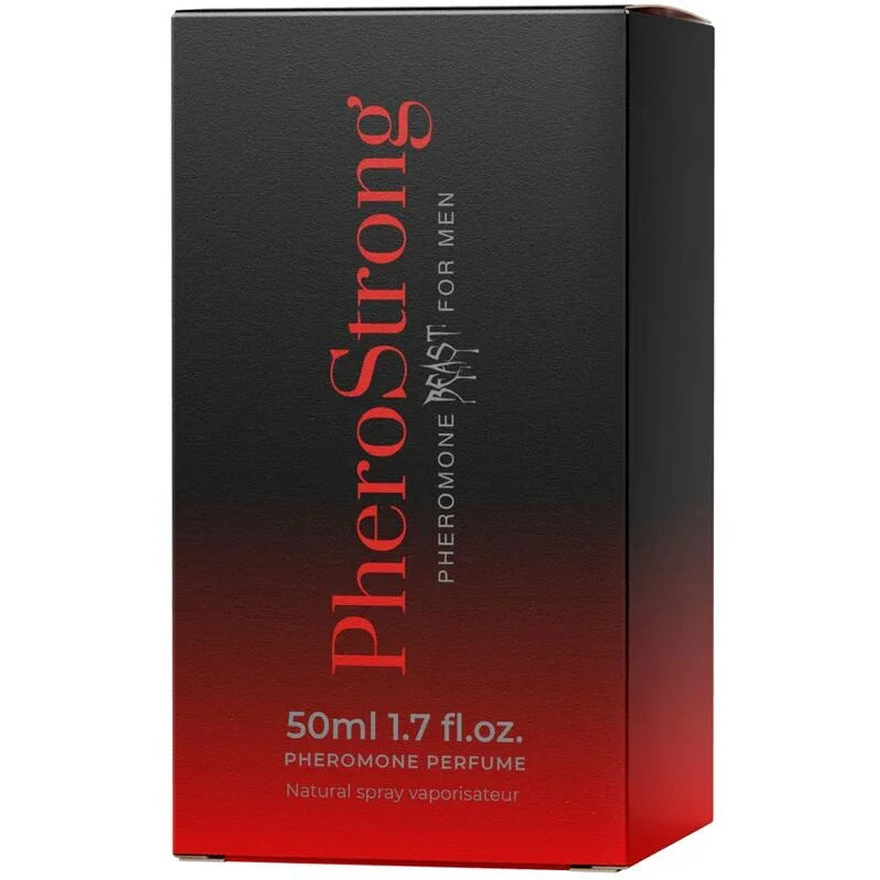 PHEROSTRONG - PERFUME CON FEROMONAS BEAST PARA HOMBRE 50 ML - Nuvica