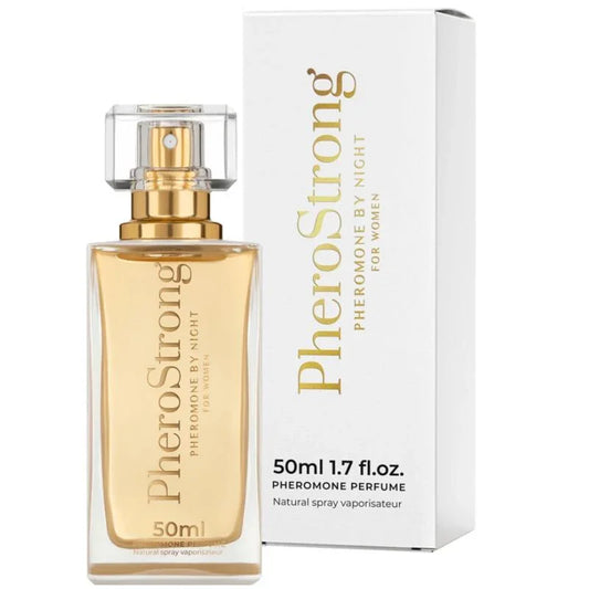 PHEROSTRONG - PERFUME CON FEROMONAS BY NIGHT PARA MUJER 50 ML - Nuvica