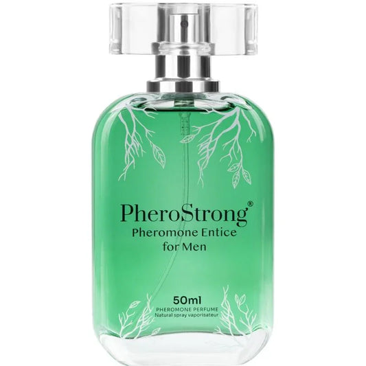 PHEROSTRONG - PERFUME CON FEROMONAS ENTICE PARA HOMBRE 50 ML - Nuvica