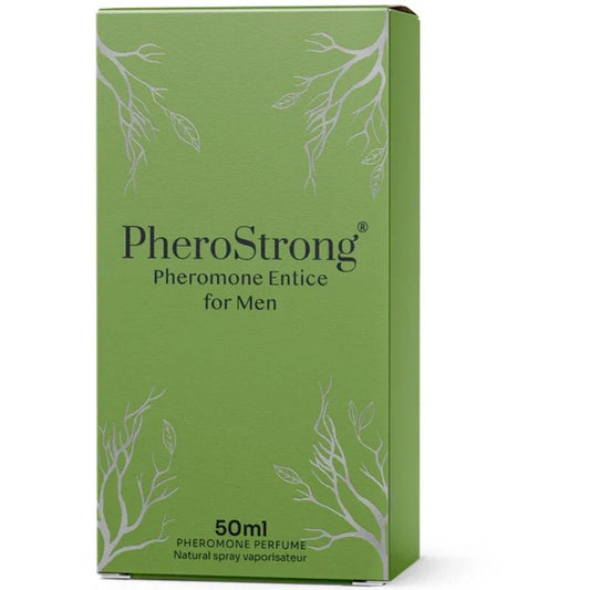 PHEROSTRONG - PERFUME CON FEROMONAS ENTICE PARA HOMBRE 50 ML - Nuvica