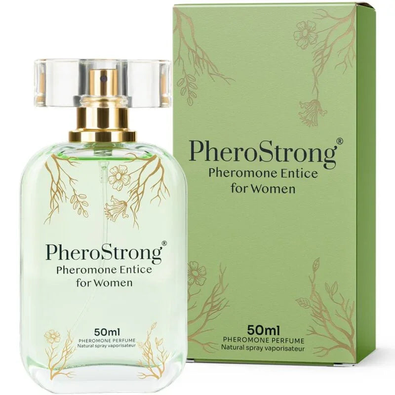 PHEROSTRONG - PERFUME CON FEROMONAS ENTICE PARA MUJER 50 ML - Nuvica