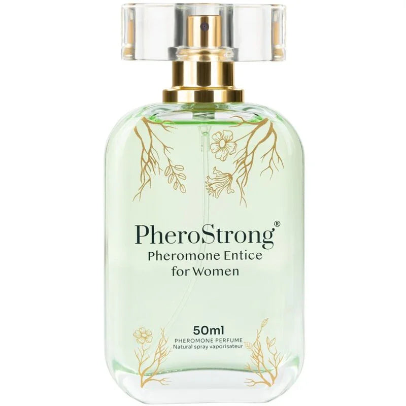 PHEROSTRONG - PERFUME CON FEROMONAS ENTICE PARA MUJER 50 ML - Nuvica