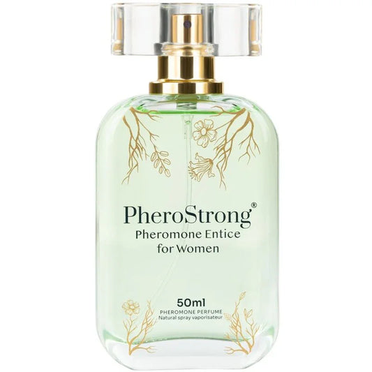 PHEROSTRONG - PERFUME CON FEROMONAS ENTICE PARA MUJER 50 ML - Nuvica