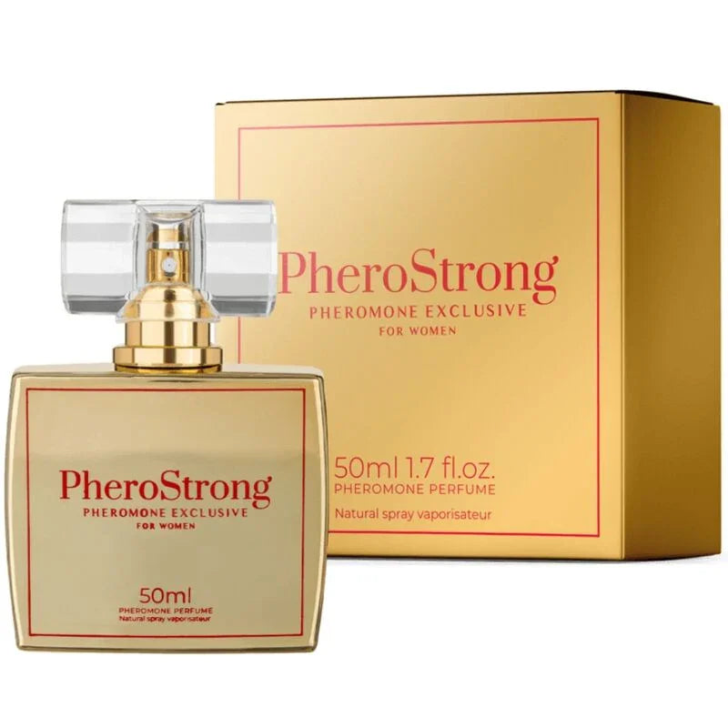 PHEROSTRONG - PERFUME CON FEROMONAS EXCLUSIVE PARA MUJER 50 ML - Nuvica
