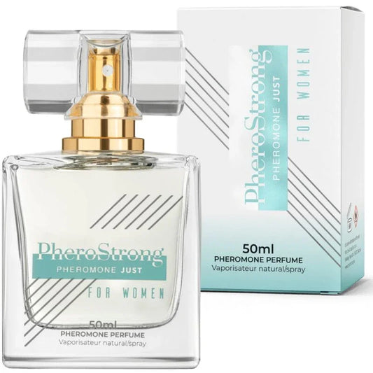 PHEROSTRONG - PERFUME CON FEROMONAS JUST PARA MUJER 50 ML - Nuvica