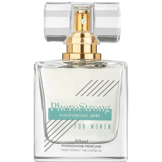 PHEROSTRONG - PERFUME CON FEROMONAS JUST PARA MUJER 50 ML - Nuvica