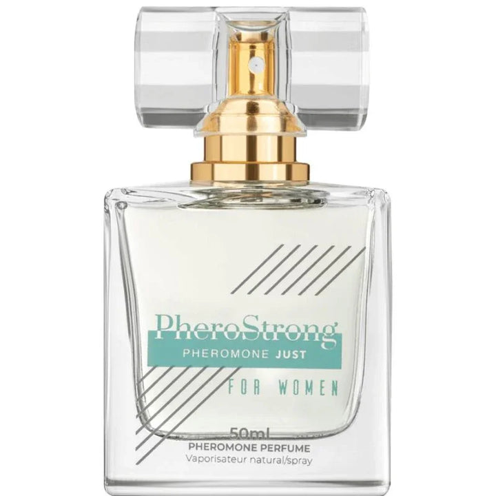 PHEROSTRONG - PERFUME CON FEROMONAS JUST PARA MUJER 50 ML - Nuvica