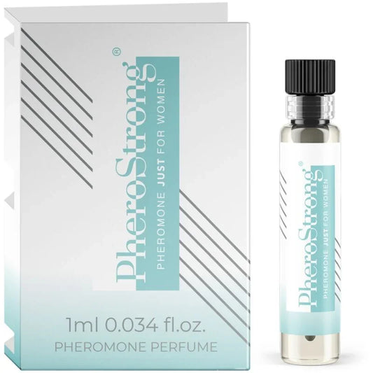 PHEROSTRONG - PERFUME CON FEROMONAS JUST PARA MUJER 1 ML - Nuvica