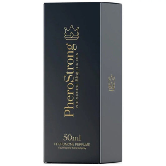 PHEROSTRONG - PERFUME CON FEROMONAS KING PARA HOMBRE 50 ML - Nuvica