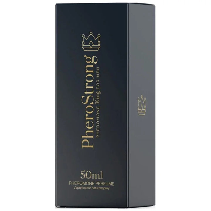 PHEROSTRONG - PERFUME CON FEROMONAS KING PARA HOMBRE 50 ML - Nuvica
