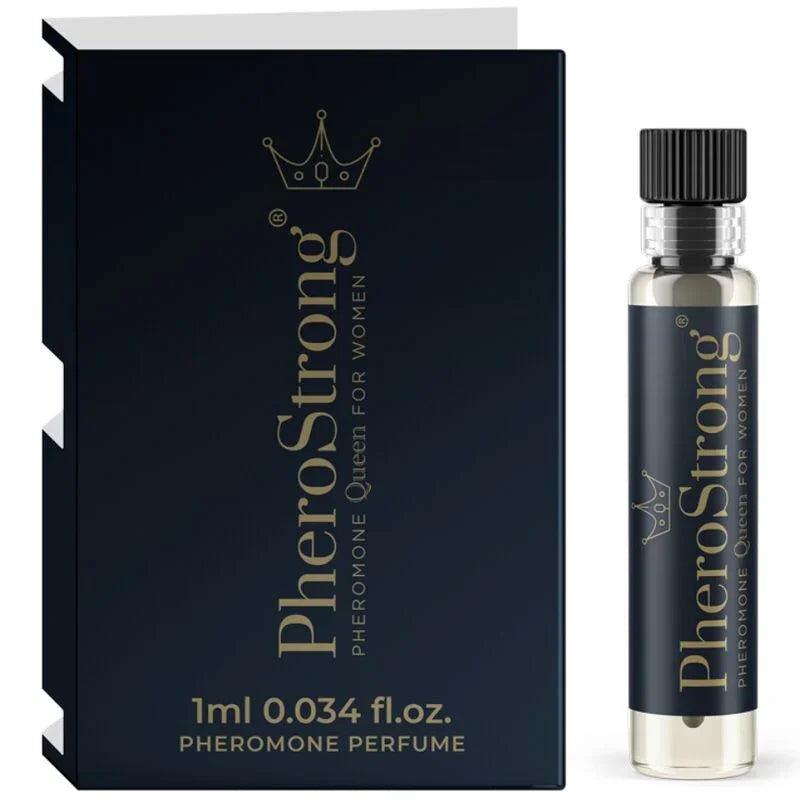 PHEROSTRONG - PERFUME CON FEROMONAS QUEEN PARA MUJER 1 ML - Nuvica