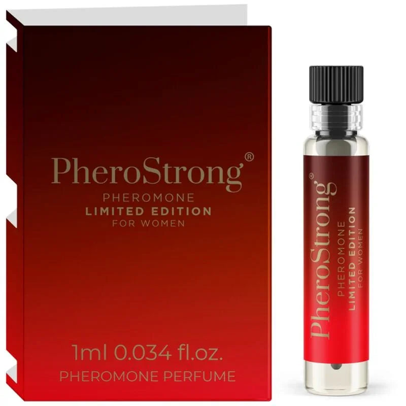 PHEROSTRONG - PERFUME CON FEROMONAS LIMITED EDITION PARA MUJER 1 ML - Nuvica