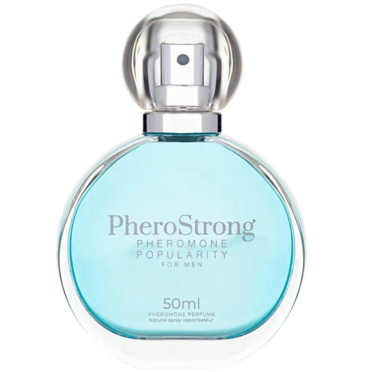 PHEROSTRONG - PERFUME CON FEROMONAS POPULARITY PARA HOMBRE 50 ML - Nuvica