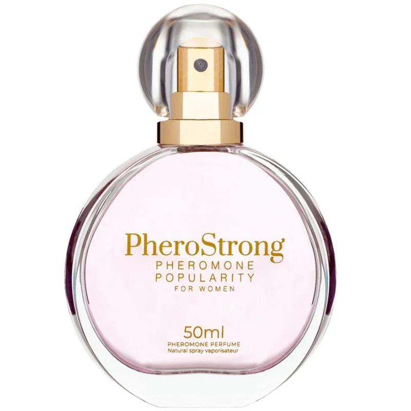 PHEROSTRONG - PERFUME CON FEROMONAS POPULARITY PARA MUJER 50 ML - Nuvica