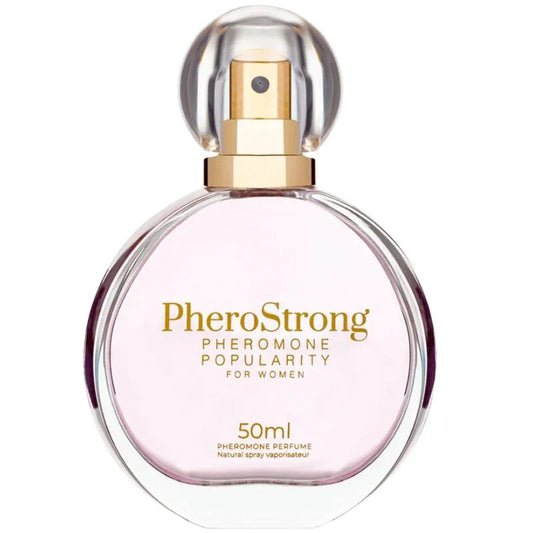 PHEROSTRONG - PERFUME CON FEROMONAS POPULARITY PARA MUJER 50 ML - Nuvica