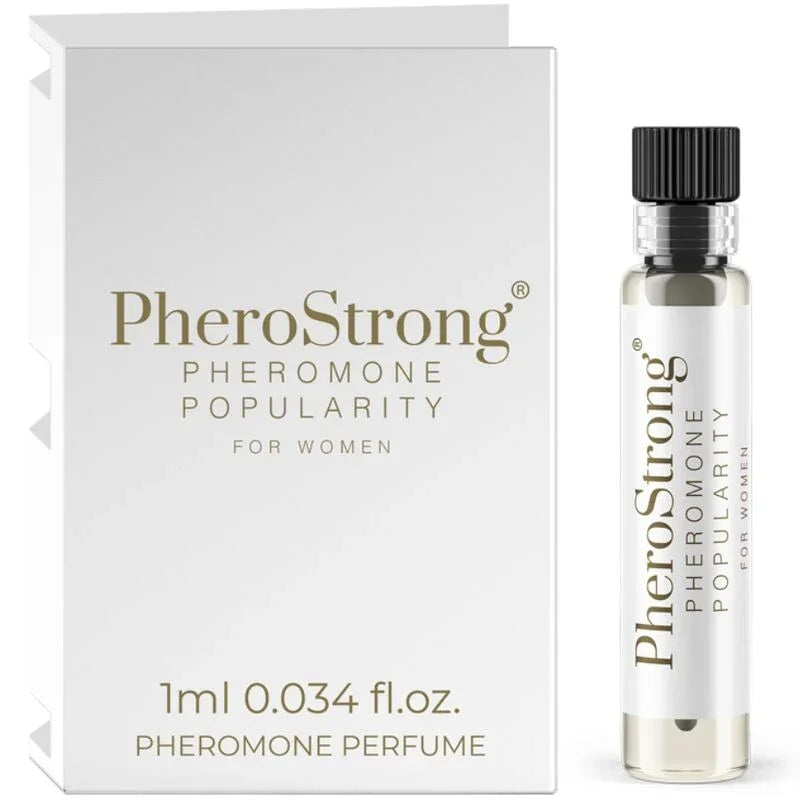 PHEROSTRONG - PERFUME CON FEROMONAS POPULARITY PARA MUJER 1 ML - Nuvica