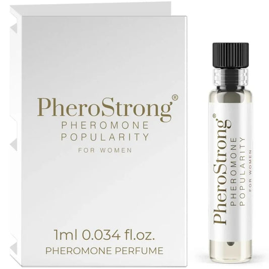 PHEROSTRONG - PERFUME CON FEROMONAS POPULARITY PARA MUJER 1 ML - Nuvica
