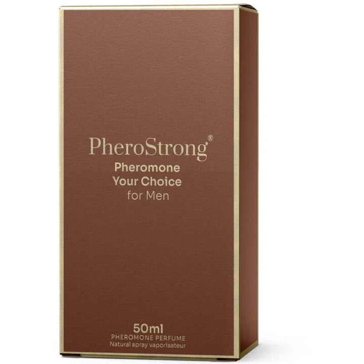 PHEROSTRONG - PERFUME CON FEROMONAS YOUR CHOICE PARA HOMBRE 50 ML - Nuvica