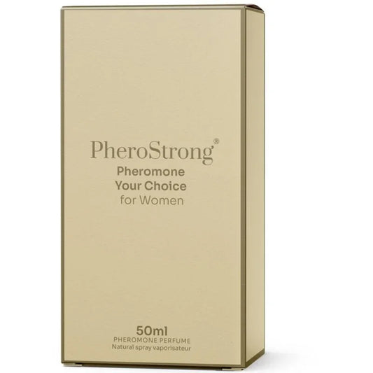 PHEROSTRONG - PERFUME CON FEROMONAS YOUR CHOICE PARA WOMEN 50 ML - Nuvica