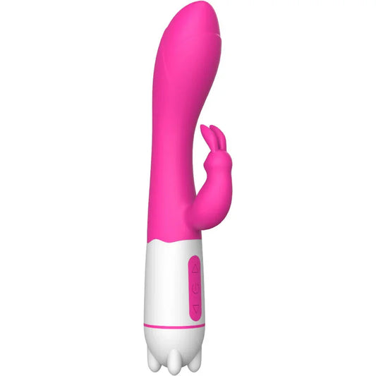 ARMONY - HAPPY VIBRADOR & ESTIMULADOR RABBIT FUCSIA - Nuvica