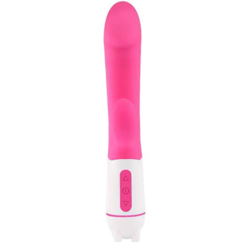 ARMONY - HAPPY VIBRADOR & ESTIMULADOR RECARGABLE FUCSIA - Nuvica