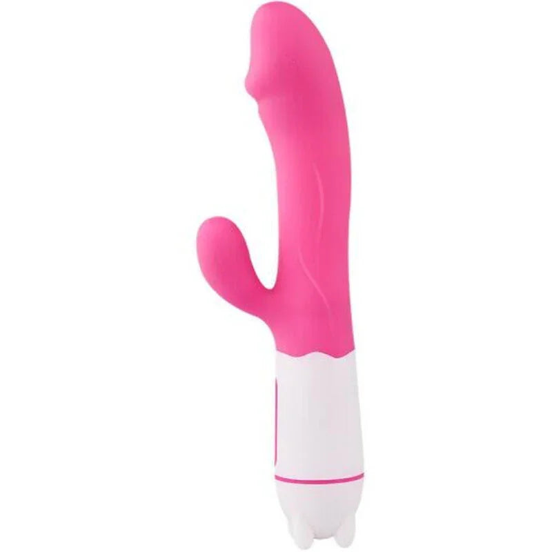 ARMONY - HAPPY VIBRADOR & ESTIMULADOR RECARGABLE FUCSIA - Nuvica
