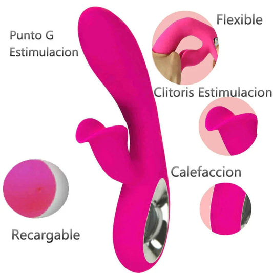 ARMONY - DARO VIBRADOR & ESTIMULADOR PULL RING FUCSIA - Nuvica