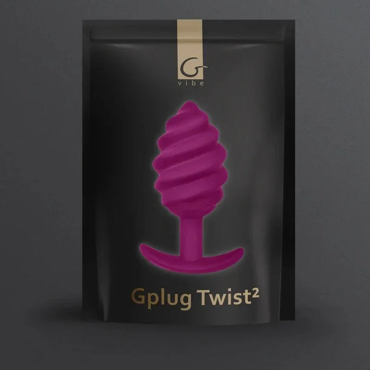 G-VIBE - GPLUG TWIST 2 PLUG ANAL MORADO - Nuvica