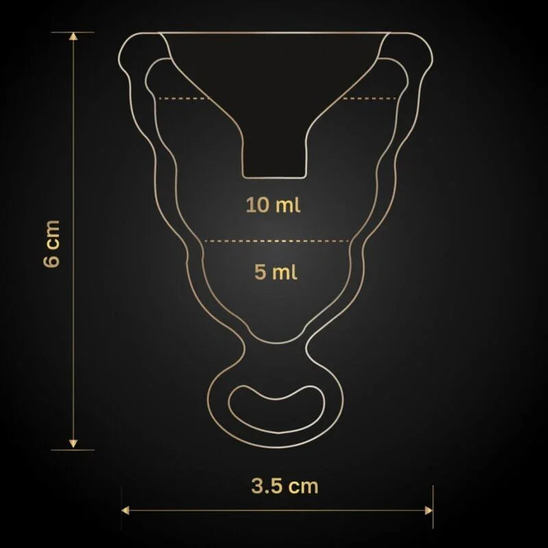 G-VIBE - GCUP COPA MENSTRUAL NEGRA - Nuvica