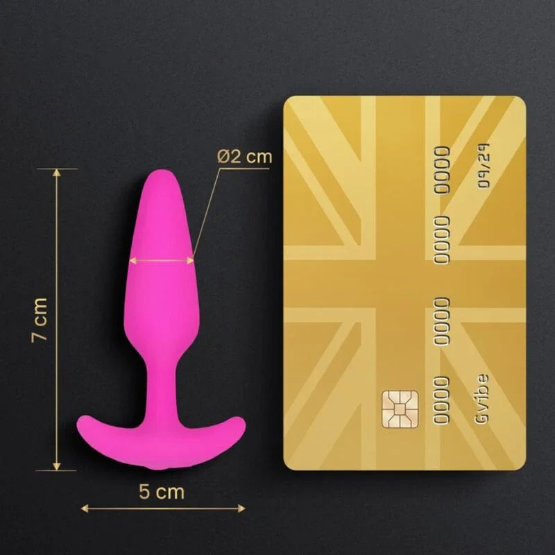 G-VIBE - GPLUG PLUG ANAL VIBRADOR XS FUCSIA - Nuvica
