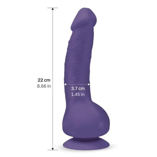 G-VIBE - GREAL 2 VIBRADOR REALÍSTICO VIOLETA - Nuvica