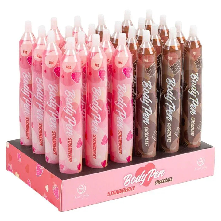 SECRET PLAY - EXPOSITOR BODY PEN 24 UNIDADES - Nuvica