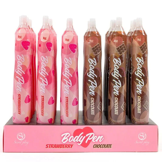 SECRET PLAY - EXPOSITOR BODY PEN 24 UNIDADES - Nuvica