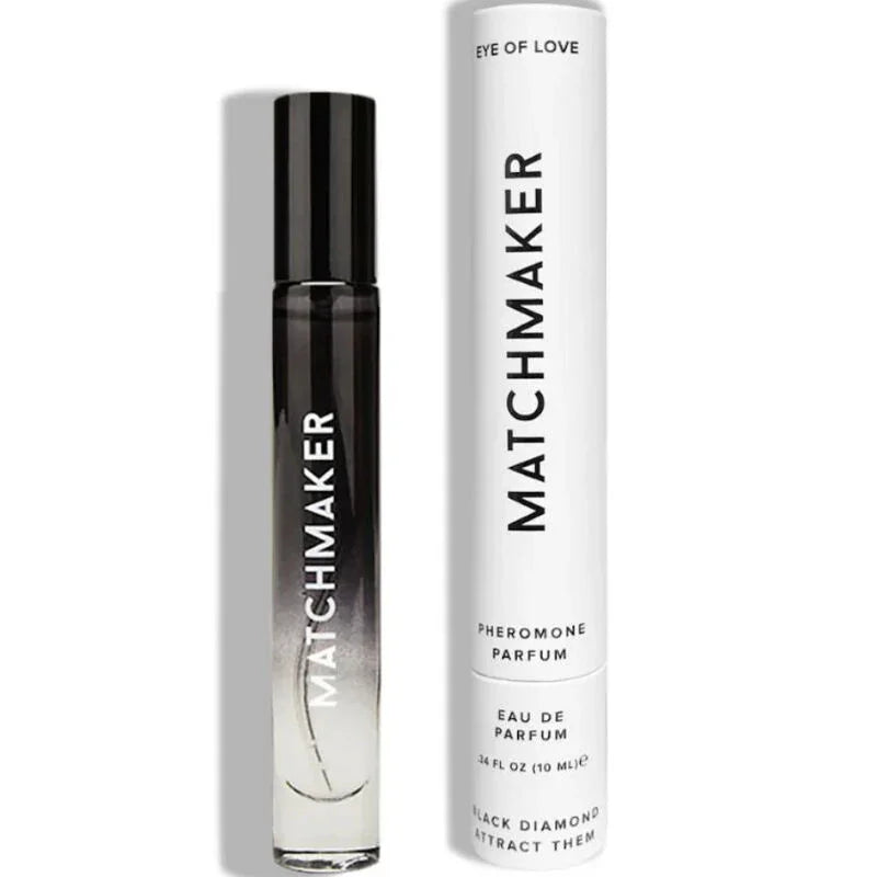 EYE OF LOVE - MATCHMAKER BLACK DIAMOND PERFUME FEROMONAS PARA ÉL Y ELLA 10 ML - Nuvica