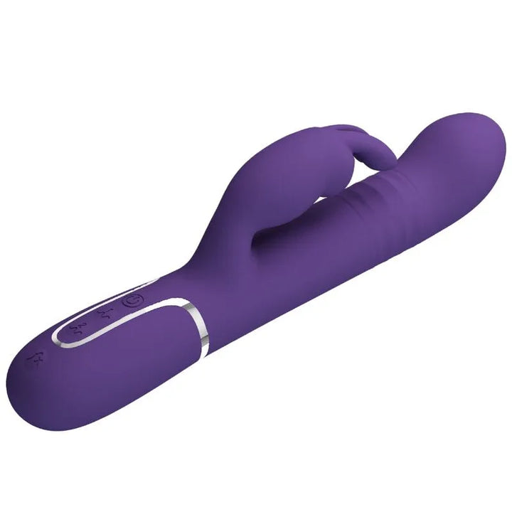 PRETTY LOVE - COALE VIBRADOR RABBIT 4 EN 1 MORADO - Nuvica
