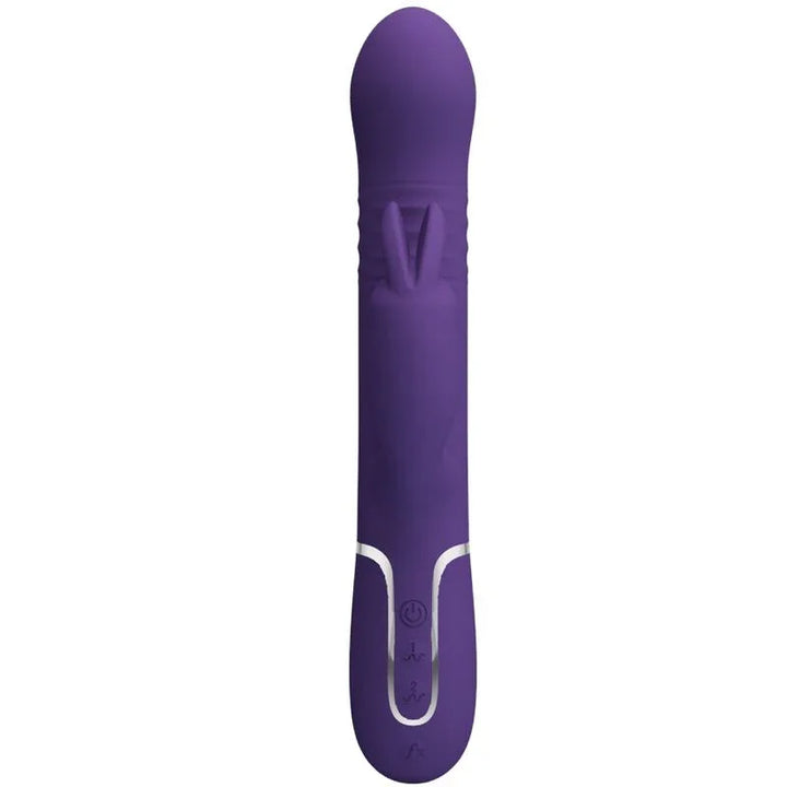 PRETTY LOVE - COALE VIBRADOR RABBIT 4 EN 1 MORADO - Nuvica