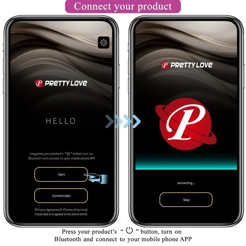 PRETTY LOVE - HECTOR VIBRADOR ELECTROSHOCK APP GRATUITA VIOLETA - Nuvica
