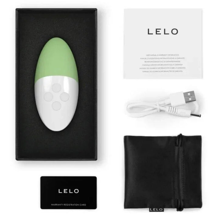 LELO - SIRI 3 MASAJEADOR DE CLITORIS PISTACHIO CREAM - Nuvica