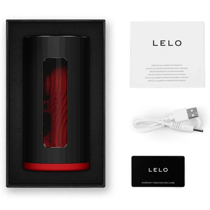 LELO - F1S V3 MASTURBADOR MASCULINO ROJO - Nuvica