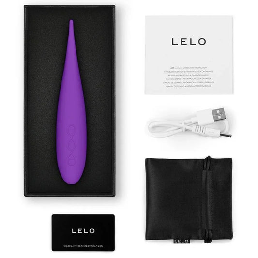 LELO - DOT TRAVEL ESTIMULADOR DE CLÍTORIS MORADO - Nuvica