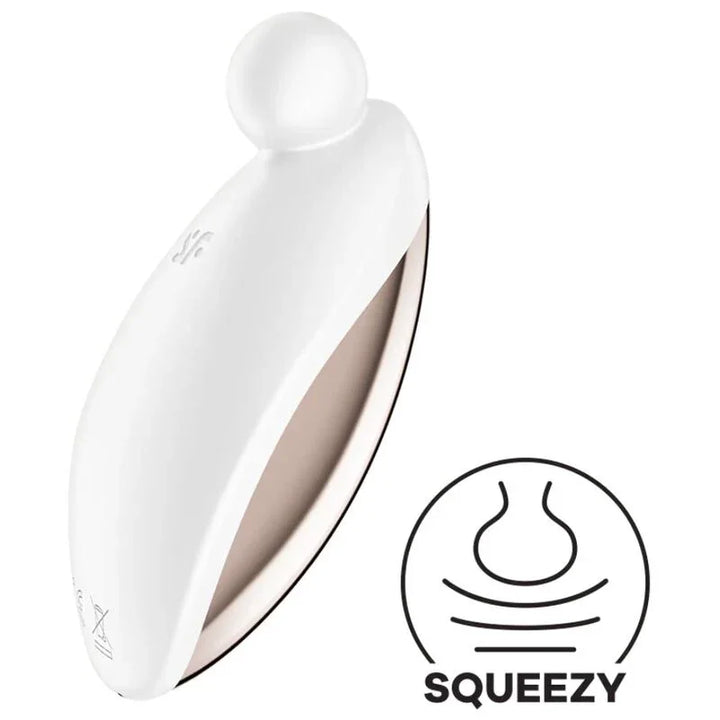 SATISFYER - SPOT ON 2 VIBRADOR LAY-ON BLANCO - Nuvica