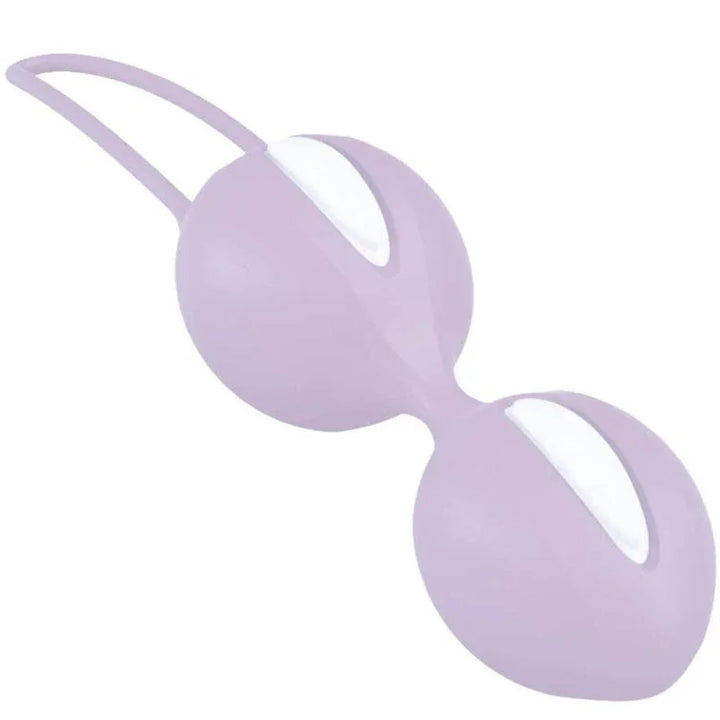 FUN FACTORY - SMARTBALLS DUO BOLAS PELVICAS BLANCO / LILA PASTEL - Nuvica