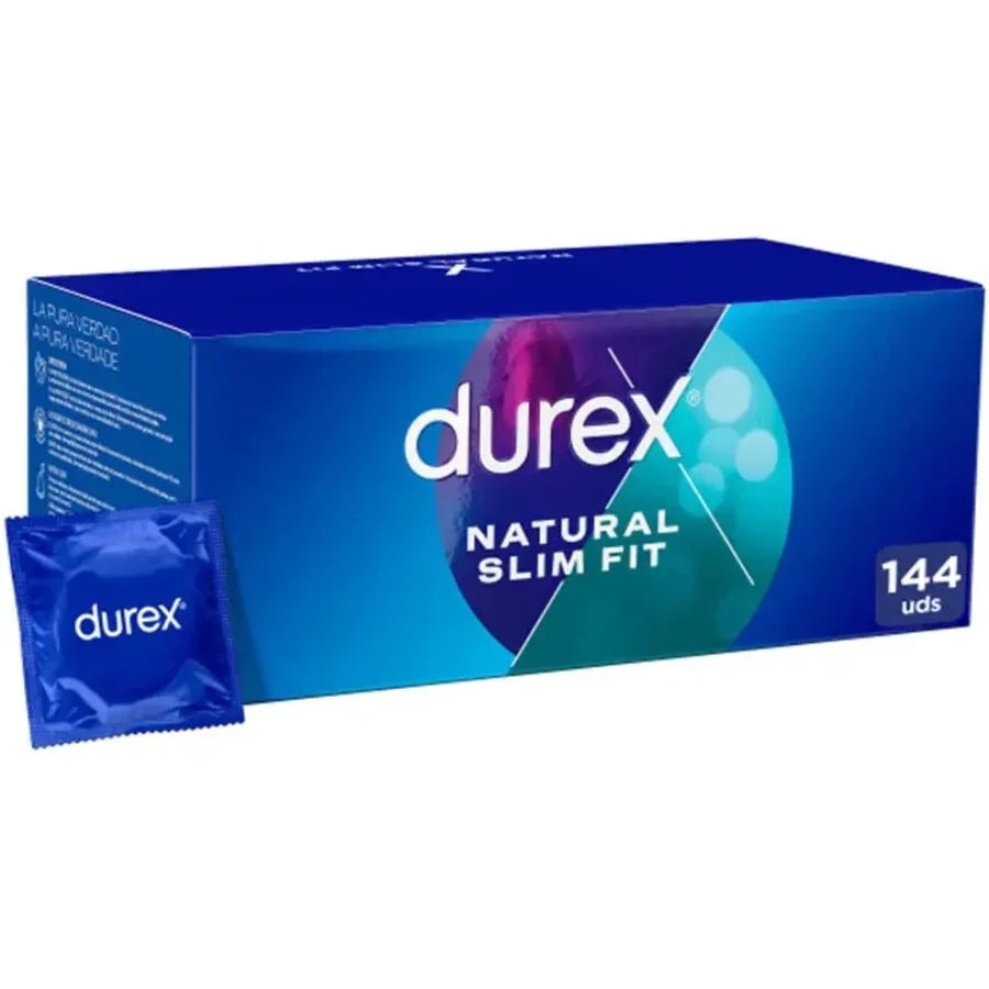 DUREX - NATURAL SLIM FIT BASIC 144 UNIDADES - Nuvica