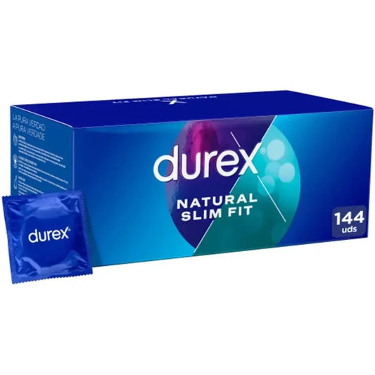 DUREX - NATURAL SLIM FIT BASIC 144 UNIDADES - Nuvica