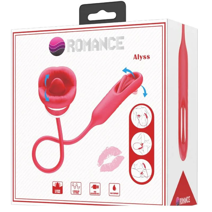 ROMANCE - ALYSS MASTURBADOR BOCA ROJO - Nuvica