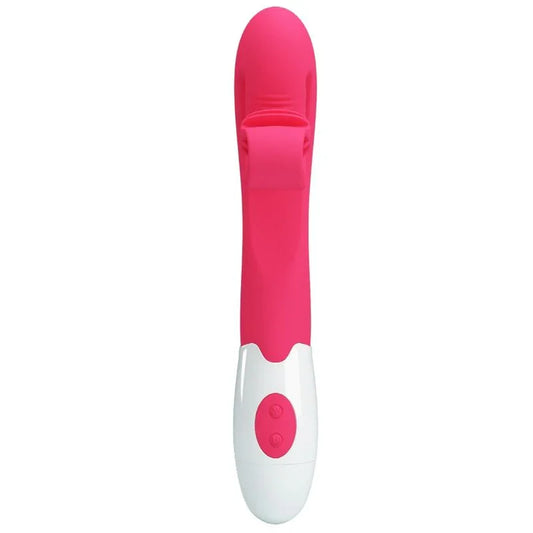 ROMANCE - VIBRADOR Y ESTIMULADOR 30 VELOCIDADES ROSA - Nuvica