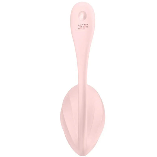 SATISFYER - RIBBED PETAL ESTIMULADOR PUNTO G CONTROL REMOTO ROSA APP GRATUITA - Nuvica