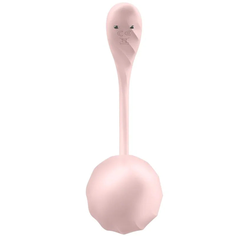 SATISFYER - RIBBED PETAL ESTIMULADOR PUNTO G CONTROL REMOTO ROSA APP GRATUITA - Nuvica